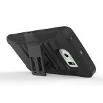 Wholesale Samsung Galaxy S6 Edge Armor Holster Combo Belt Clip (Black)